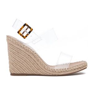 Steve Madden Uri Clear Espadrilles